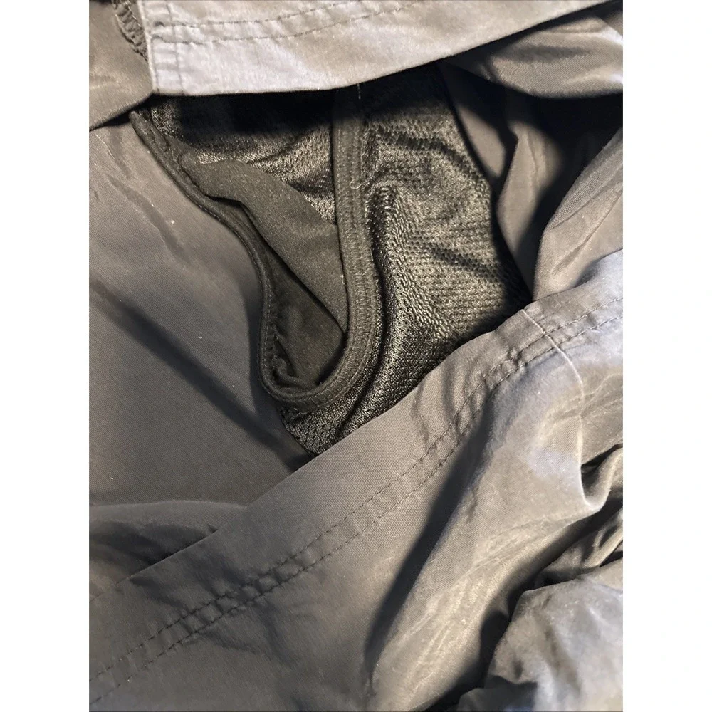 Men's‎ LL Bean 2XL Gray Mesh Lined Swim Trunks Shorts Side Pockets